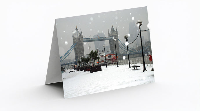 Tower Bridge Snowy